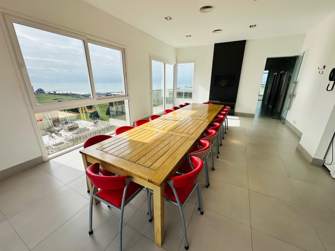 Alquiler Departamento con amenities y vista al mar