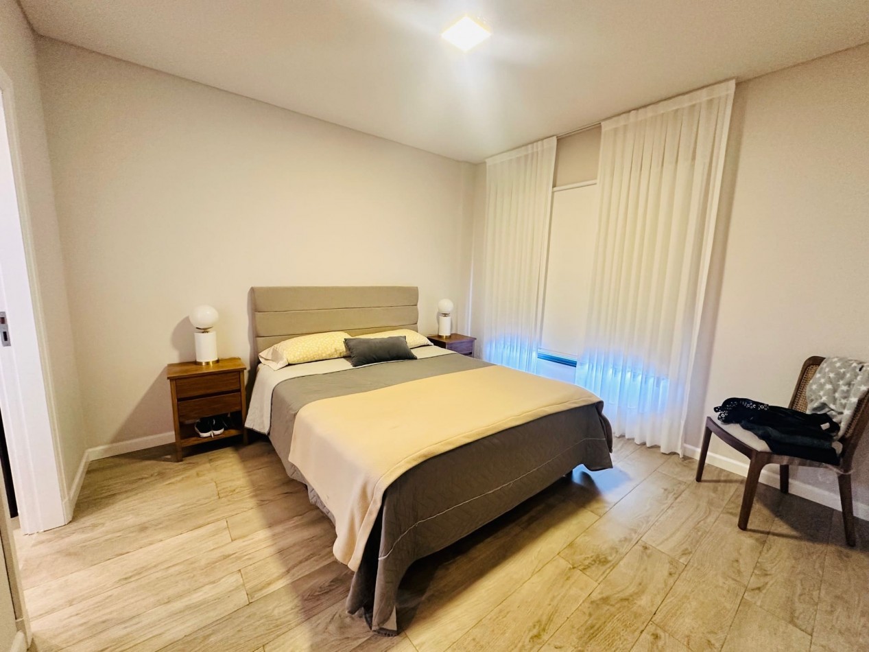 Piso moderno 4 ambientes, cochera y terraza privada Guemes