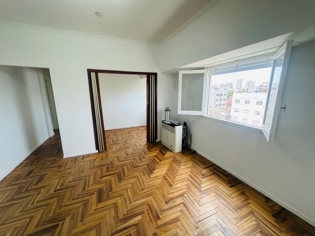 Departamento 3 ambientes con vista al frente barrio Chauvin