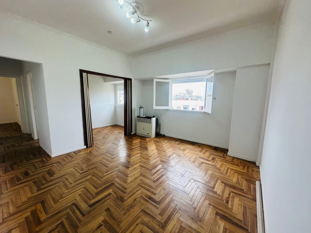 Departamento 3 ambientes con vista al frente barrio Chauvin