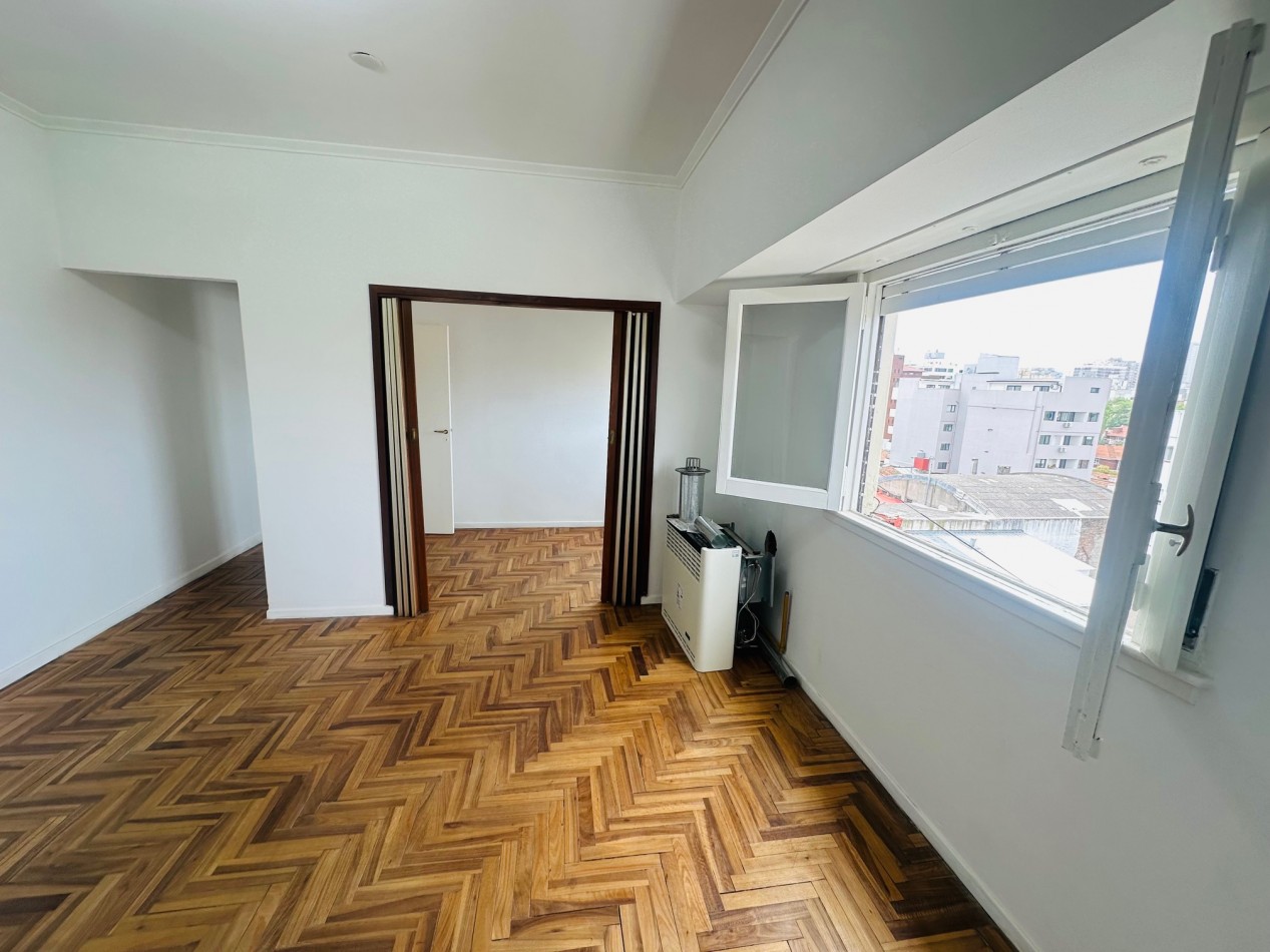 Departamento 3 ambientes con vista al frente barrio Chauvin