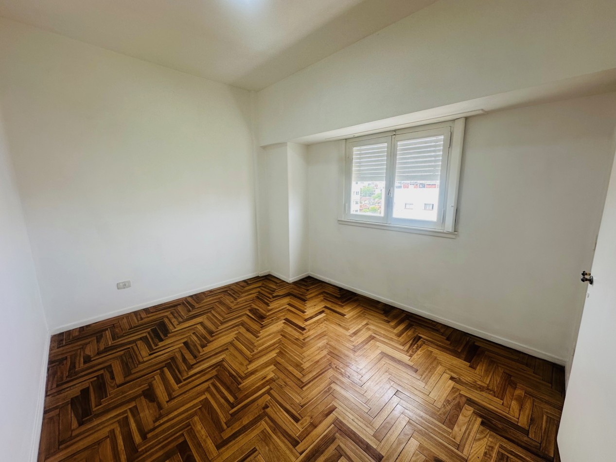 Departamento 3 ambientes con vista al frente barrio Chauvin
