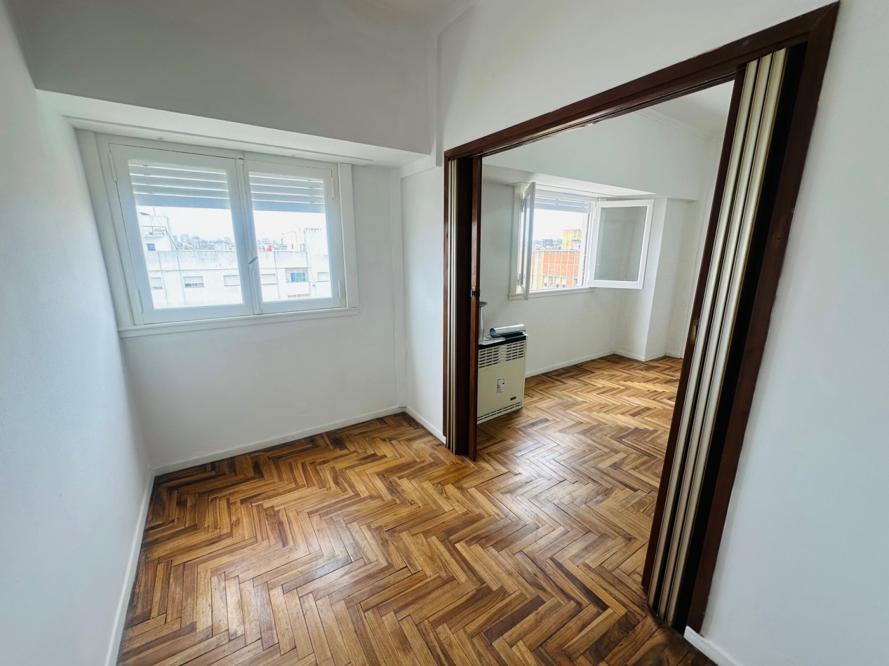 Departamento 3 ambientes con vista al frente barrio Chauvin