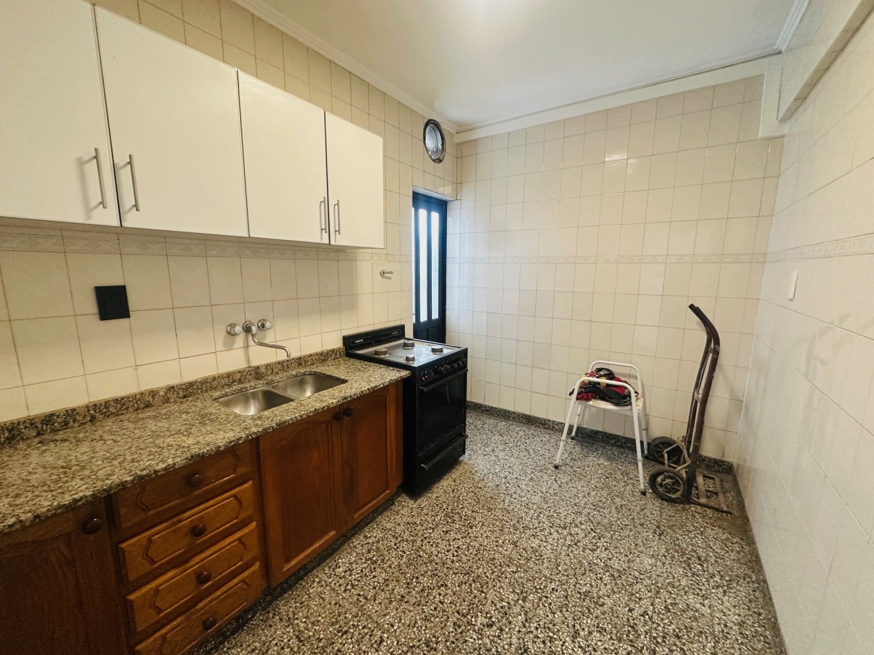 Departamento 3 ambientes con vista al frente barrio Chauvin