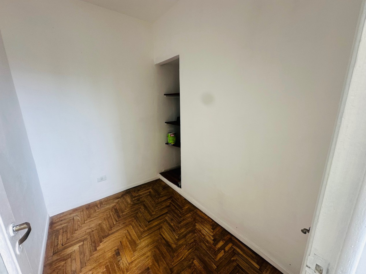 Departamento 3 ambientes con vista al frente barrio Chauvin