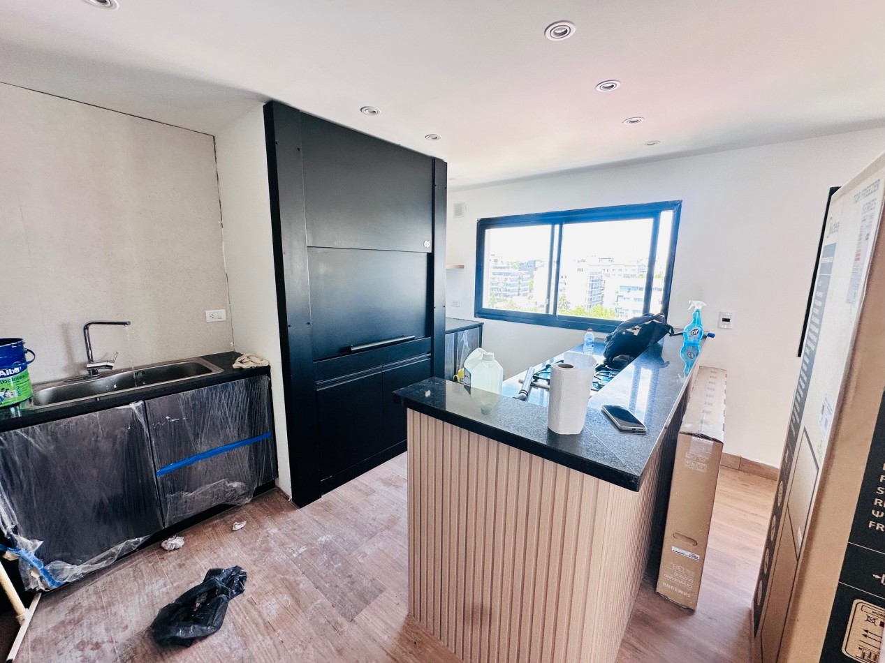 Semipiso al frente a estrenar con cochera zona Guemes