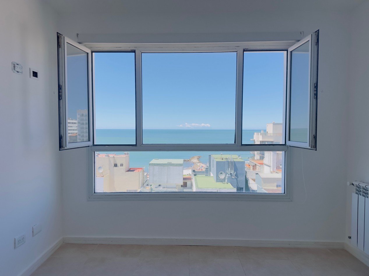 Departamento con cochera muy luminoso vista parcial al mar La Perla