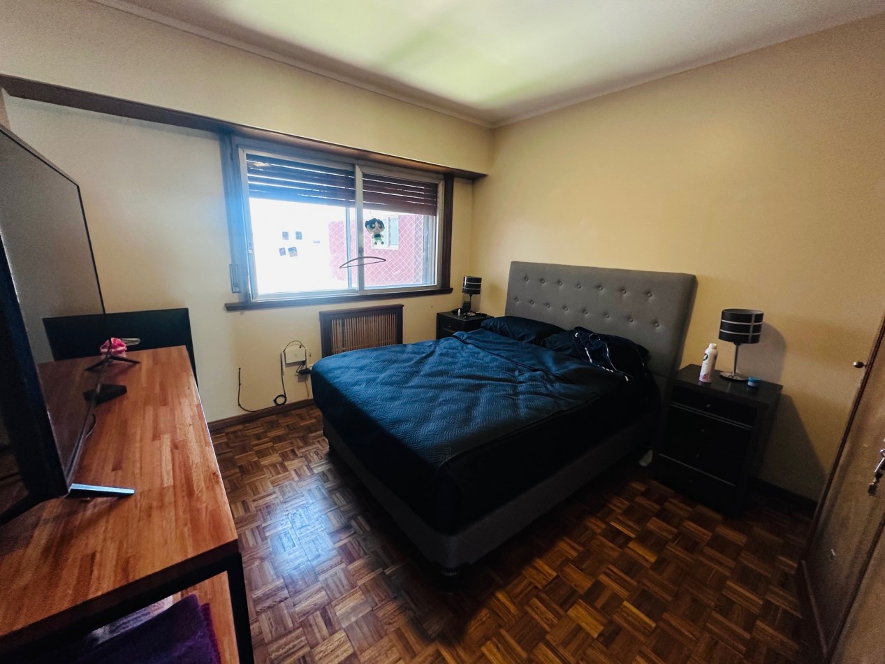 Departamento 3 Ambientes con dependencia, cochera y baulera frente al mar Playa Grande