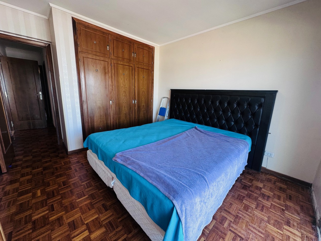 Departamento 3 Ambientes con dependencia, cochera y baulera frente al mar Playa Grande