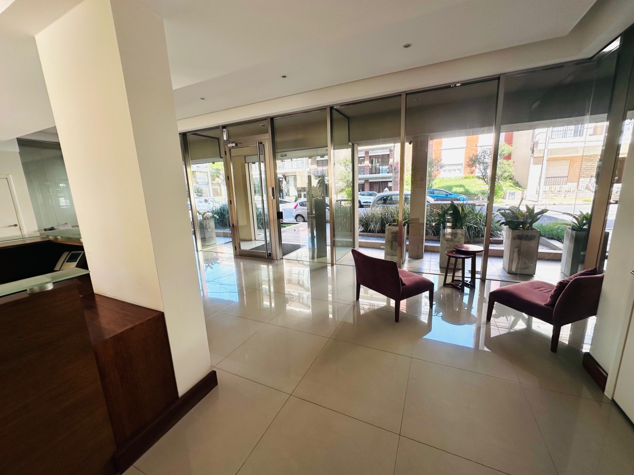 Semipiso moderno 2 ambientes con cochera y amenities