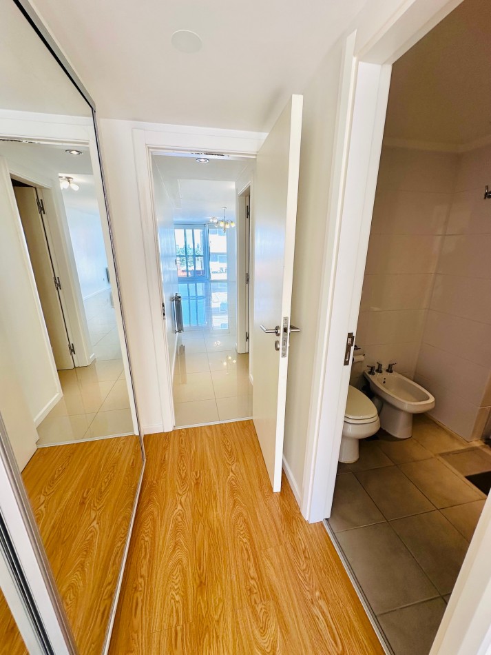 Semipiso moderno 2 ambientes con cochera y amenities