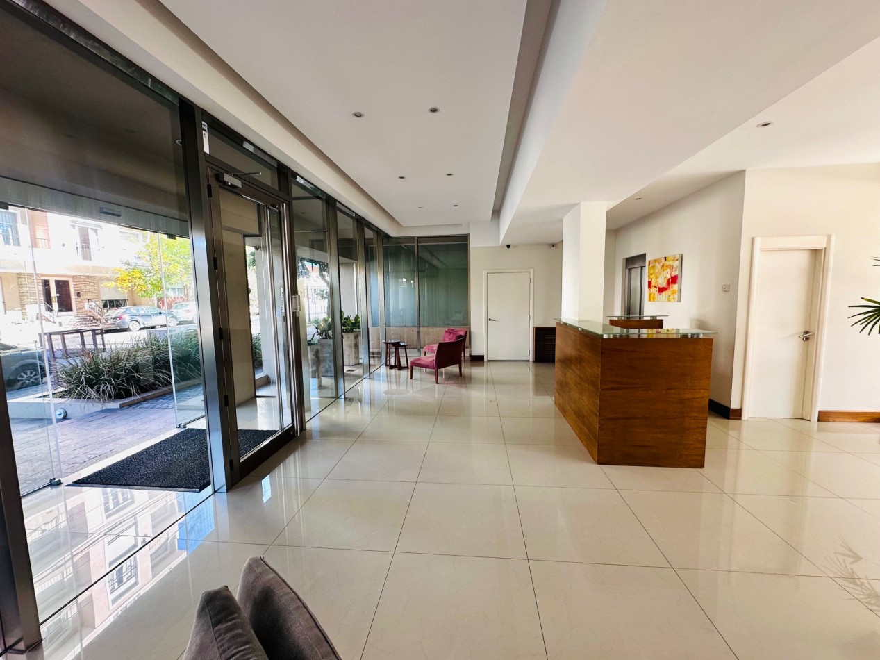 Semipiso moderno 2 ambientes con cochera y amenities