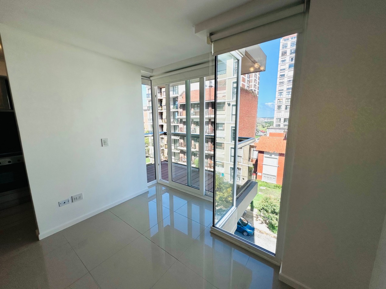 Semipiso moderno 2 ambientes con cochera y amenities