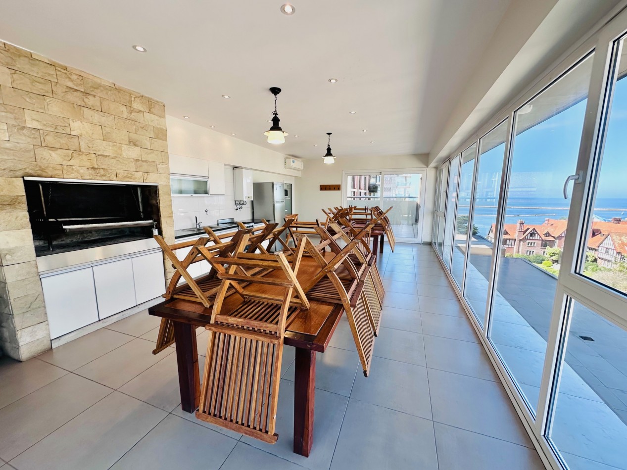 Semipiso moderno 2 ambientes con cochera y amenities