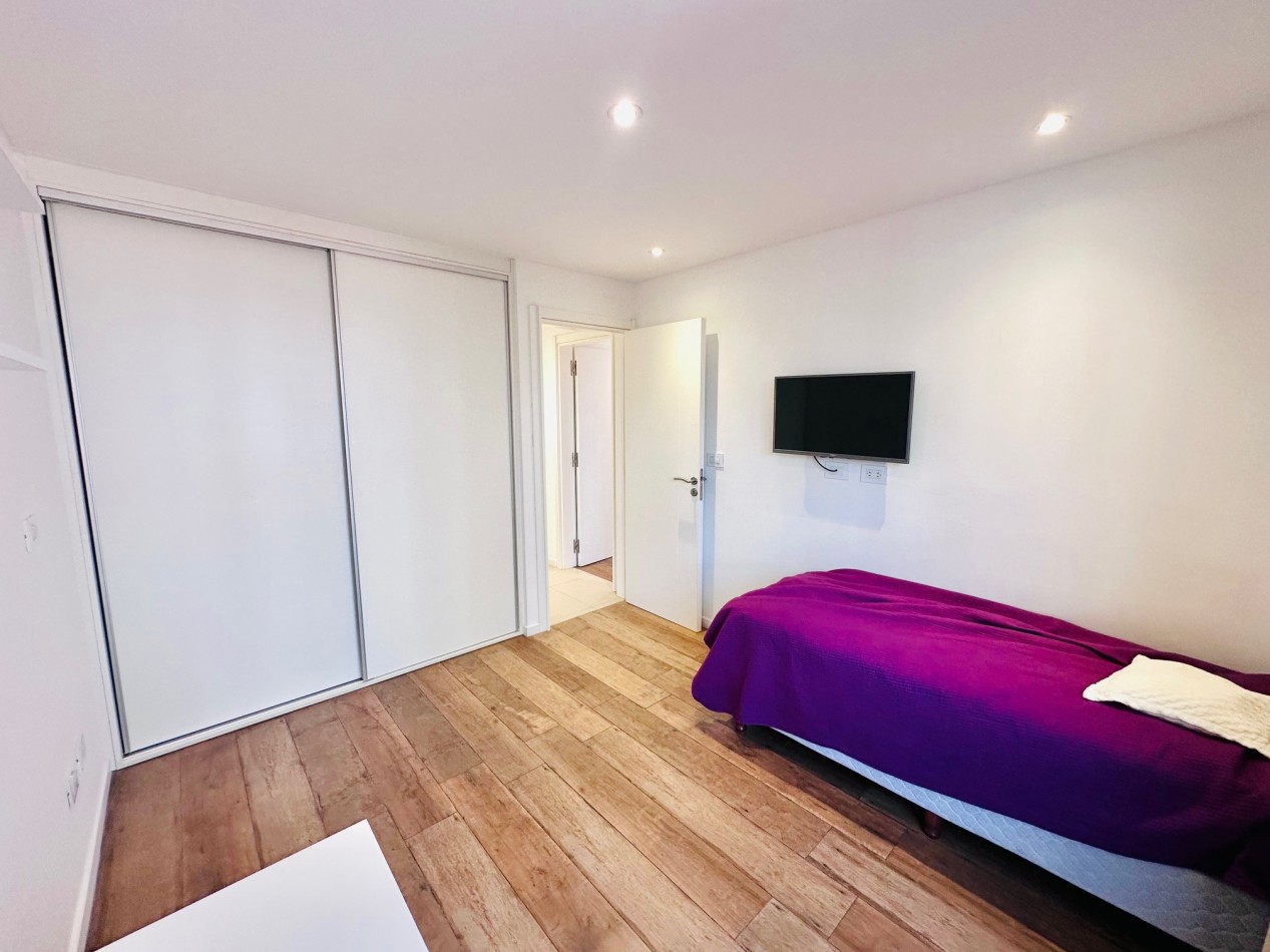 Departamento moderno 3 ambientes, 2 cocheras y amenities frente al mar