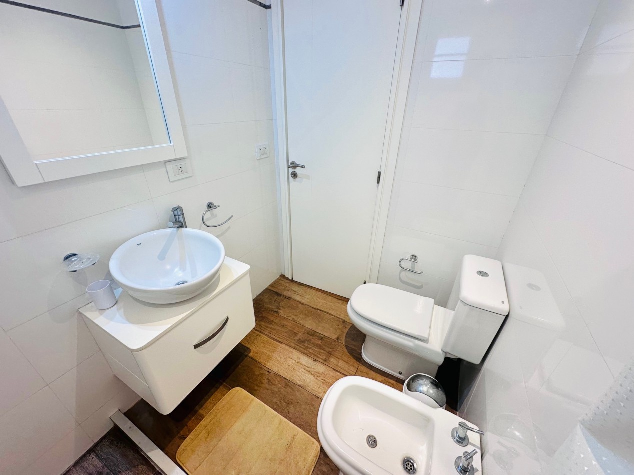 Departamento moderno 3 ambientes, 2 cocheras y amenities frente al mar