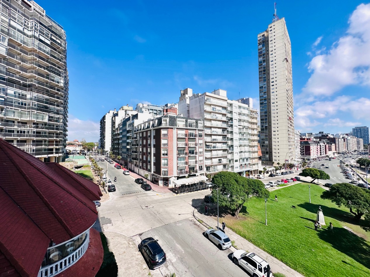 Departamento moderno 3 ambientes, 2 cocheras y amenities frente al mar