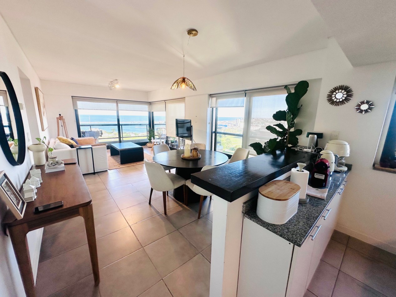 Venta Semipiso 4 ambientes con amenities y vista al mar Playa Grande