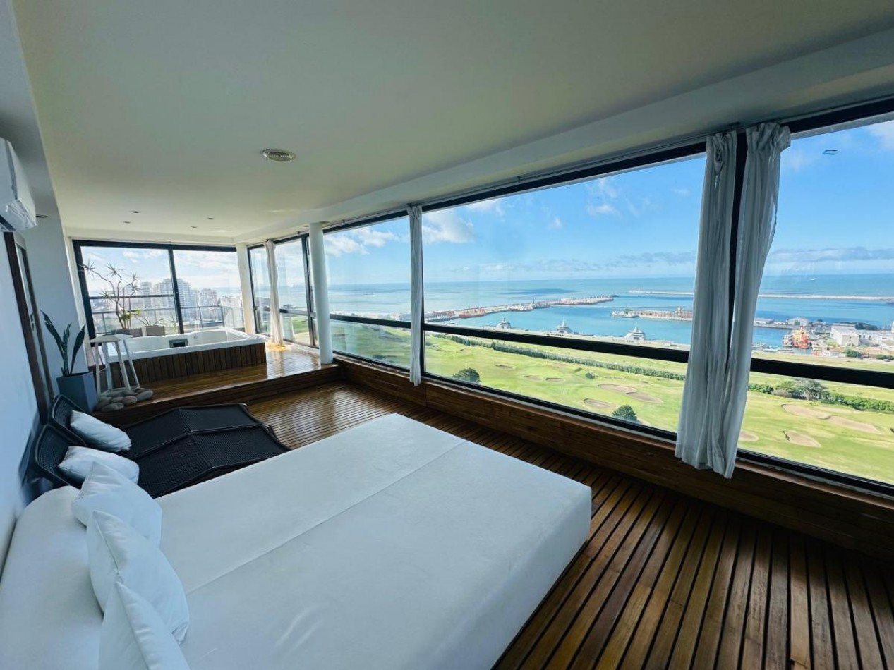 Venta Semipiso 4 ambientes con amenities y vista al mar Playa Grande