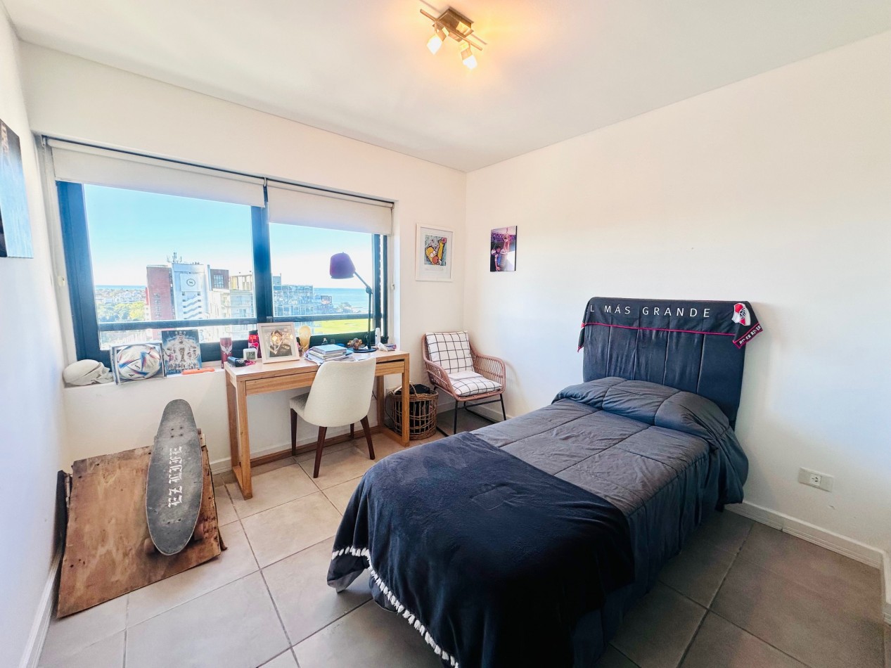 Semipiso 4 Ambientes en Edificio Torre con Amenities Playa Grande