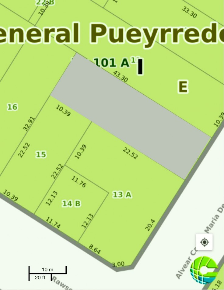 Lote con residencia, posibilidad desarrollo inmobiliario en centro comercial Guemes